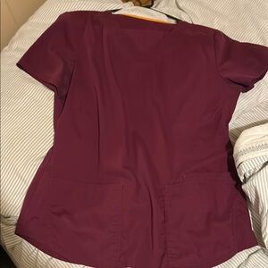 Scrubstar Pink Blouses with Short Sleeves